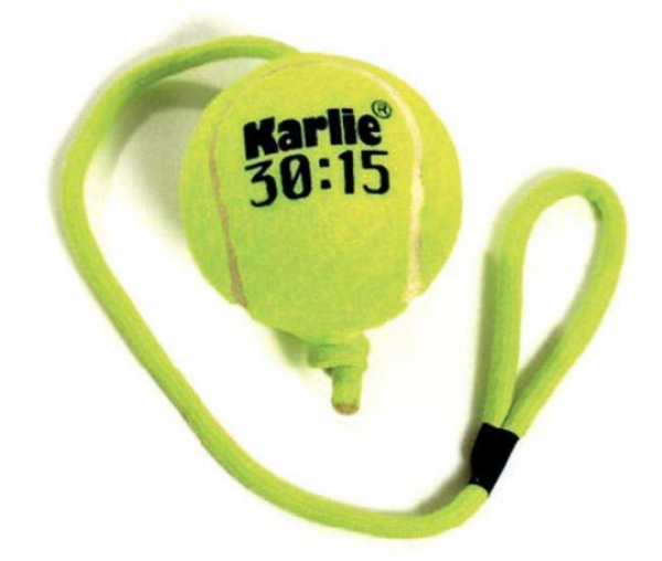 Karlie Tennisball mit Seil 8 cm